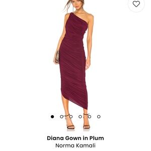 Norma Kamali maroon dress - worn once - no alterations! Perfect condition